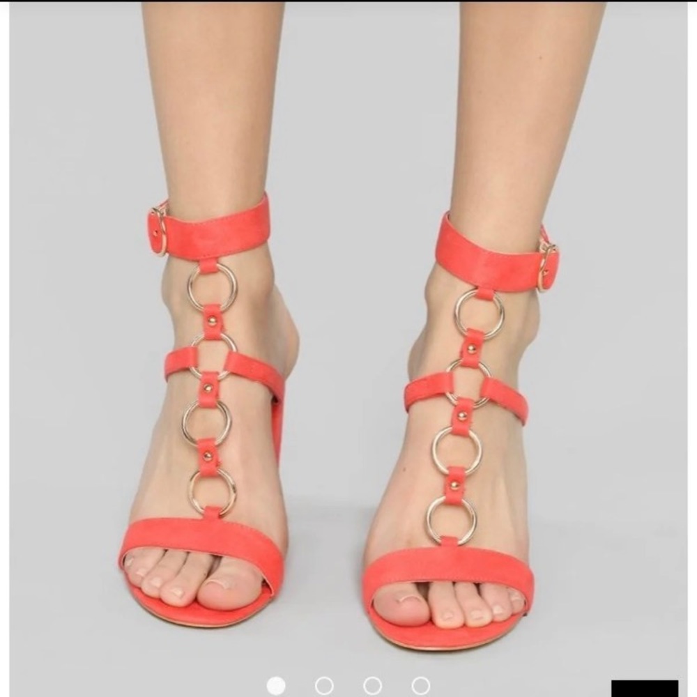 Coral Block Sandal